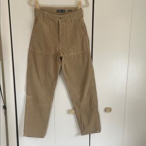 Polo by Ralph Lauren Khaki Cropped Pants